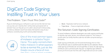  Code Signing: Instilling Trust in Your Users - EN